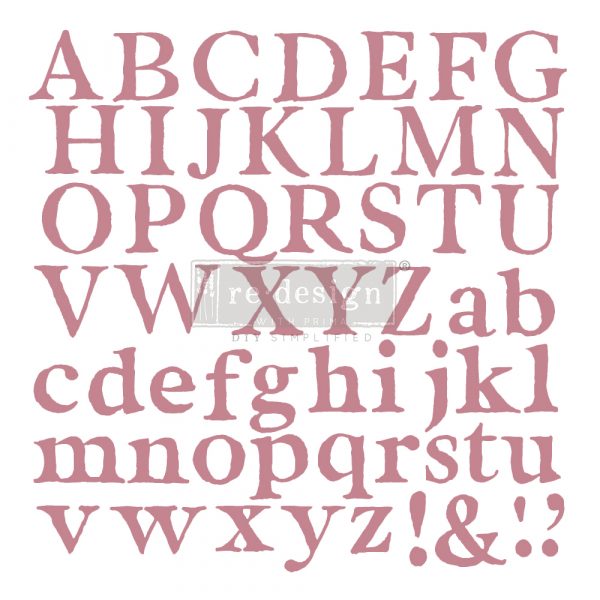 DÉCOR STAMPS – ALPHA #647933