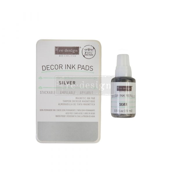 DÉCOR INK PAD – SILVER #655471