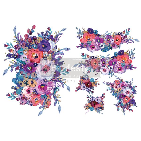 LUMINOUS BLOOMS – 2 SHEETS, 8.5″X11″ #663858