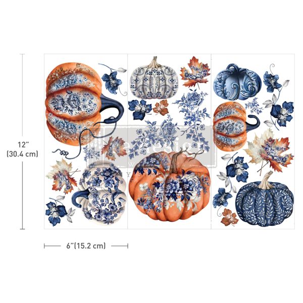 PUMPKIN PATCH GALORE – 3 SHEETS, 6″X12″ 672164