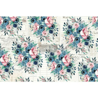 DÉCOUPAGE DÉCOR TISSUE PAPER – PAULETTE 19″ X 30″