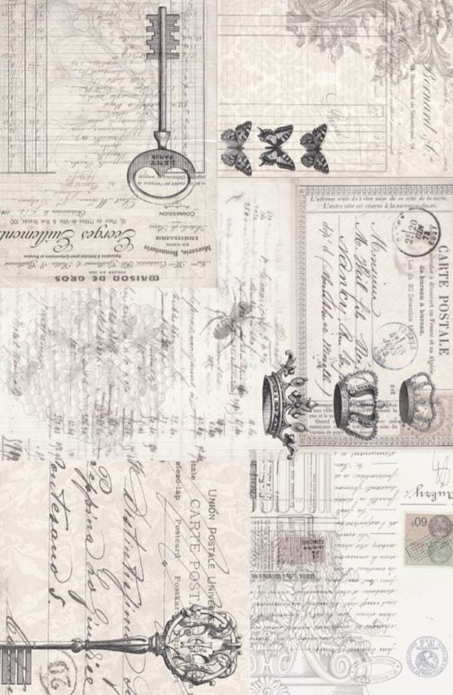 ROYCYCLED EPHEMERA COLLAGE #7