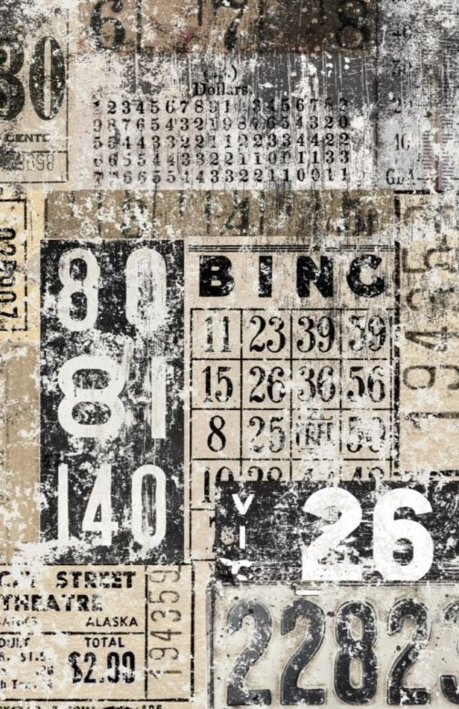 ROYCYCLED GRUNGE NUMBERS #9