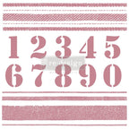 DÉCOR STAMPS – STRIPES   #649210
