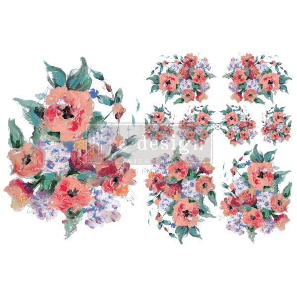 BRILLIANT BLOOMS – 2 SHEETS, 8.5″X11″  #663803