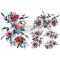 RADIANT BLOOMS – 2 SHEETS, 8.5″X11″  #663865