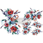 RADIANT BLOOMS – 2 SHEETS, 8.5″X11″  #663865