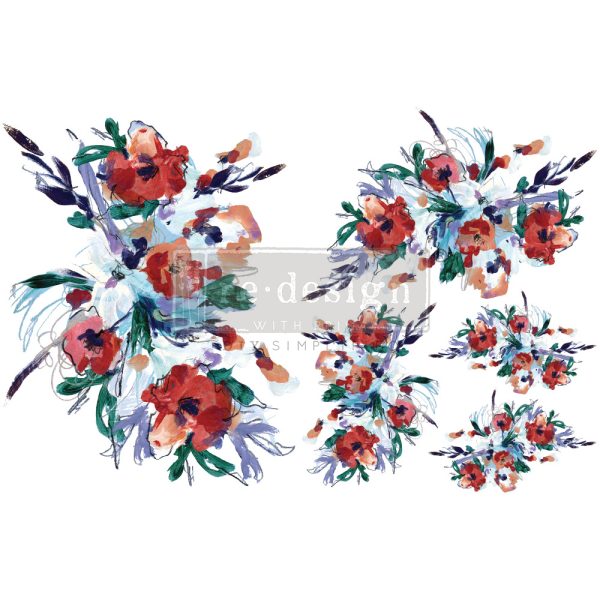 RADIANT BLOOMS – 2 SHEETS, 8.5″X11″  #663865