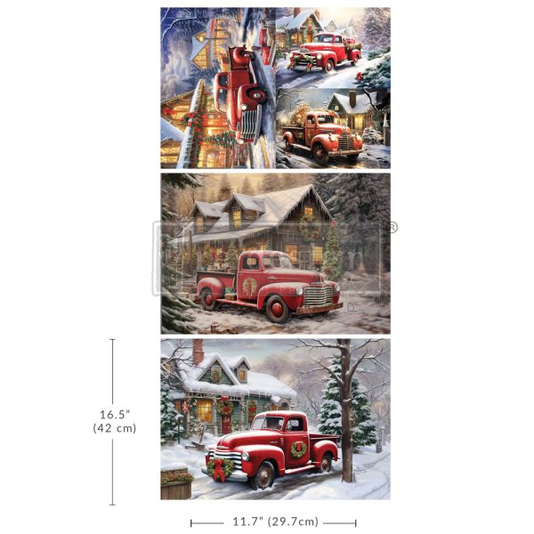 CHRISTMAS CARGO – 3 SHEETS, 11.7″X16.5″ EACH 671525