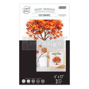COZY COMFORTS – 3 SHEETS, 6″X12″ 673673