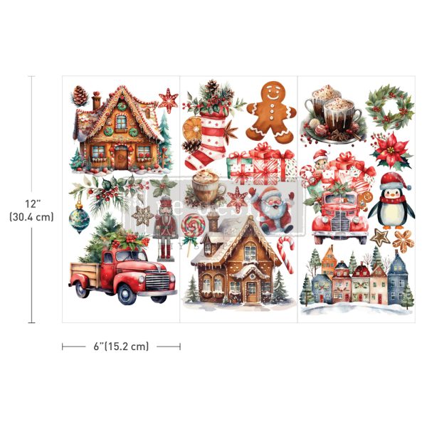 WINTER WONDERLAND WONDERS – 3 SHEETS, 6″X12″ 673697