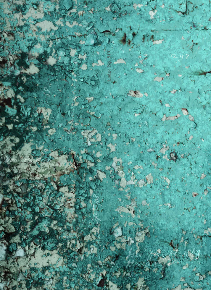 ROYCYCLED Teal Texture #195