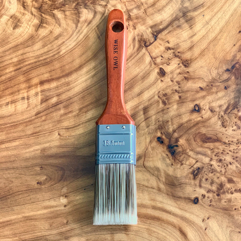 Wise Owl Premium Paint Brushes - 1.5" Flat Brush RETIRED