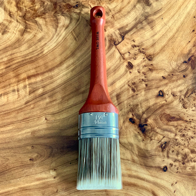 Wise Owl Premium Paint Brushes - 1.5" Oval Brush RETIRED