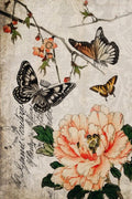 ROYCYCLED BUTTERFLY FLORAL #42