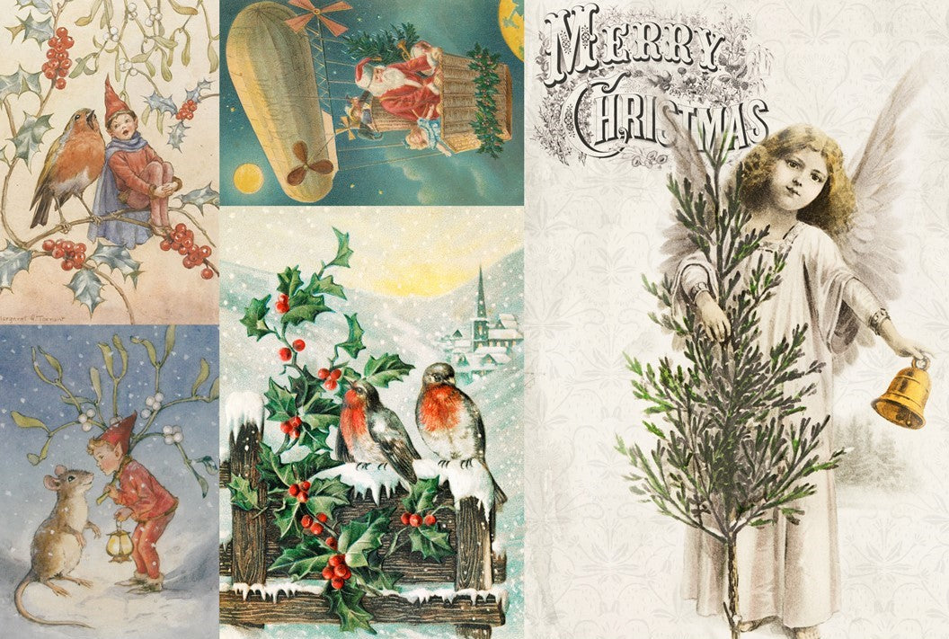 ROYCYCLED CHRISTMAS BLOCK C #75  RETIRED