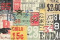 ROYCYCLED NUMBERED DECOLLAGE #43