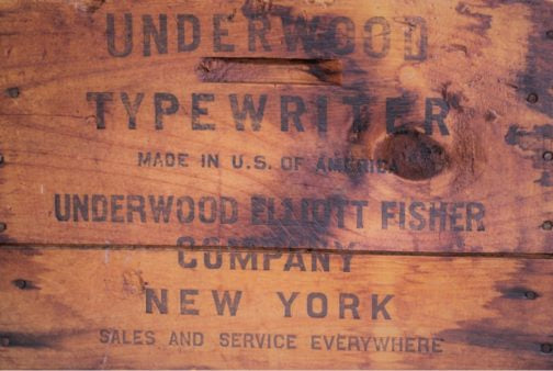 ROYCYCLED UNDERWOOD CRATE #61