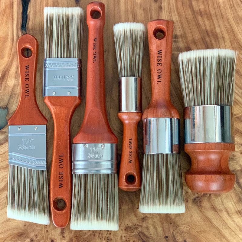 Wise Owl Premium Paint Brushes - 2" Micro Angle Brush RETIRED